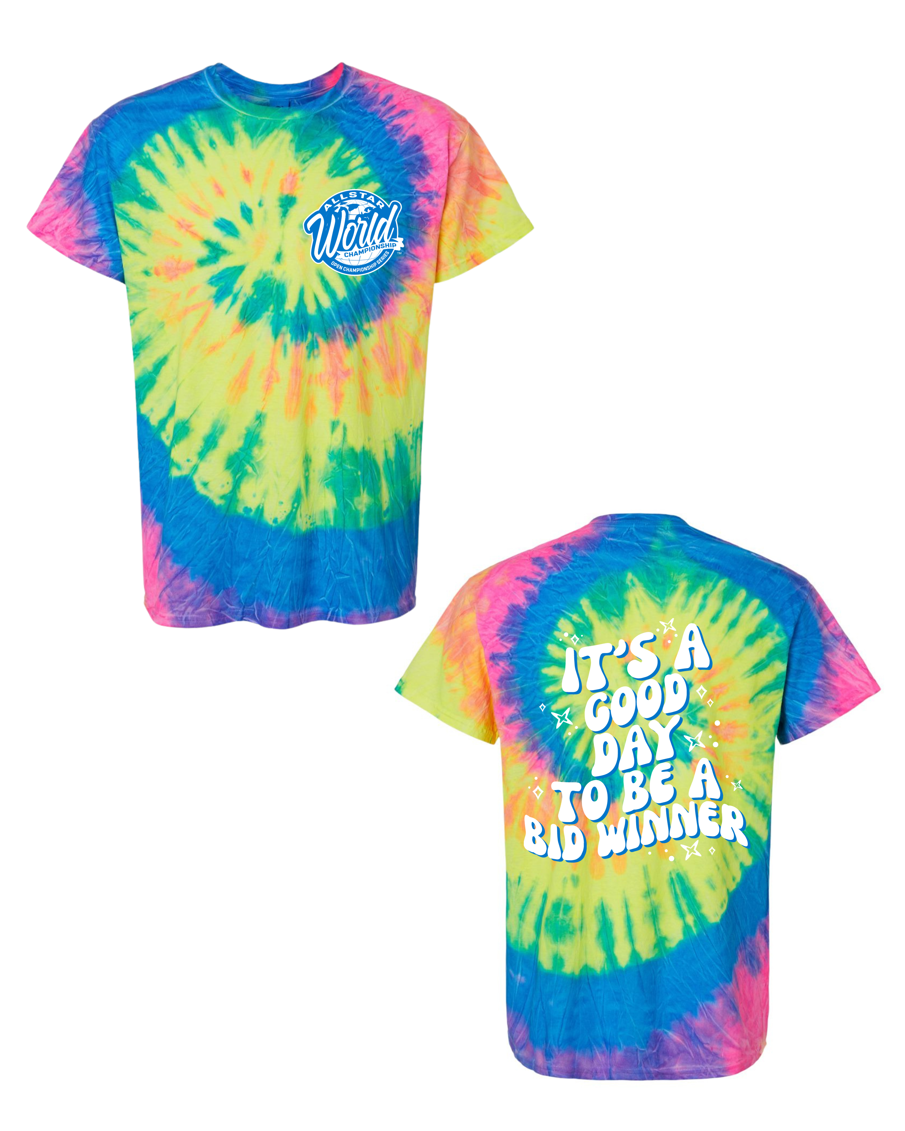2024 ASWC Bid Winner Tie Dye S/S Tee