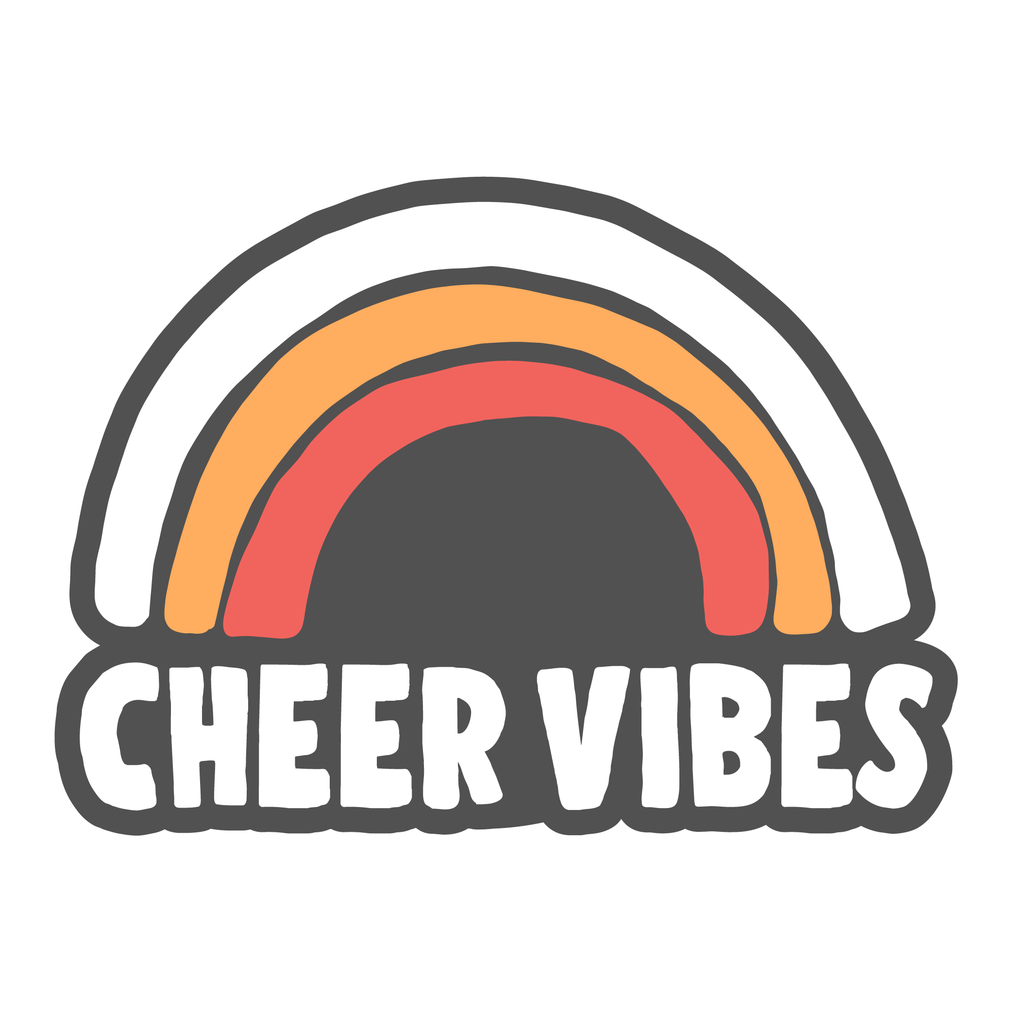 Cheer Vibes - Sticker